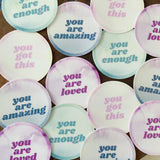 the "you are" stickers