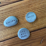 sample sale :: one word pocket talismans