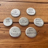 sample sale :: phrase pocket talismans
