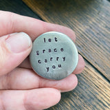 large soul mantra pocket talisman :: choose your phrase