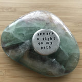 large soul mantra pocket talisman :: choose your phrase