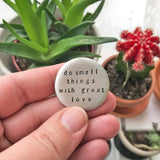 large soul mantra pocket talisman :: choose your phrase