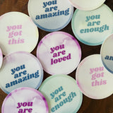 the "you are" stickers