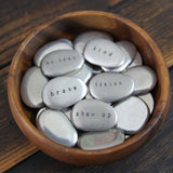 my soul mantra one word pebble pocket talisman