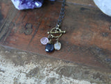 three-stone intention necklace :: created just for you