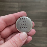 large soul mantra pocket talisman :: choose your phrase