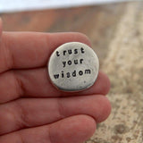 large soul mantra pocket talisman :: choose your phrase